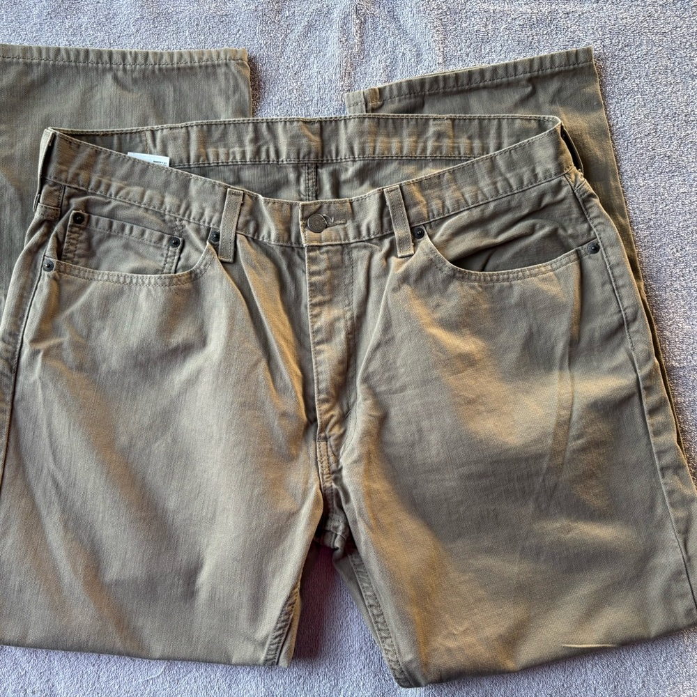 Levi's Tan Denim Pants Jeans Casual 38 x 30